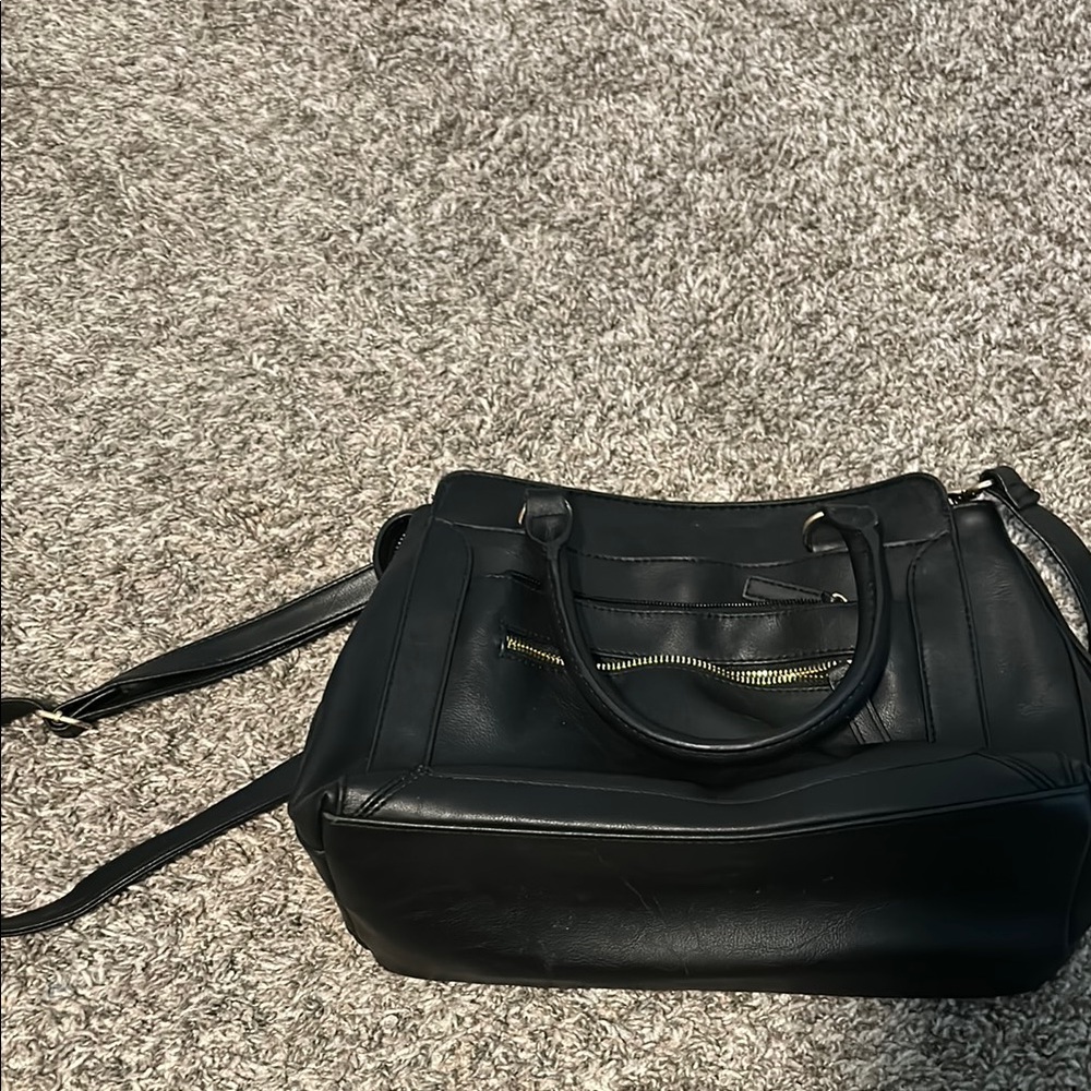 Elegant Black Tote Bag
